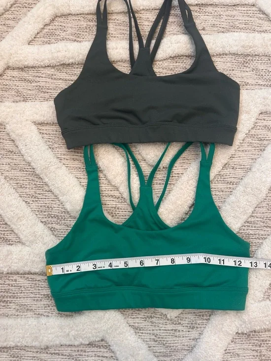 Bundle! ALO Green Bras (2) Size Smalls Excellent condition!! - Picture 3 of 4